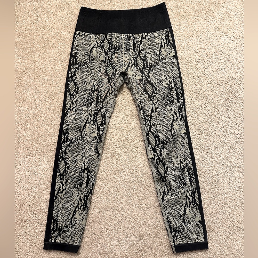 Snake skin leggings